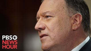WATCH LIVE: Secretary of State Mike Pompeo holds NATO news conference