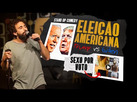 Eleição Americana, Assalto Online e voto por sex0 - Desafio Comédia Ao Vivo