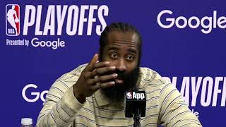 James Harden PostGame Interview | Toronto Raptors vs Cleveland Cavaliers