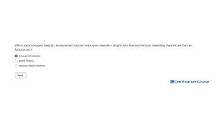 Which advertising and analytics measurement solution helps gives marketers insights into how non-Ama