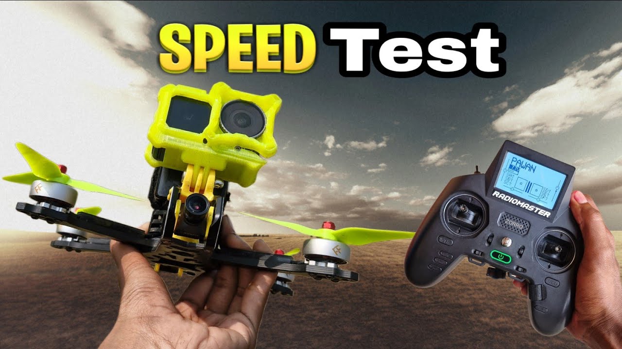 My Drone Speed Test ? - YouTube