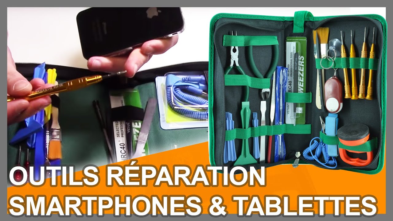 Set d'Outils de précision pour Réparations Smartphone et iPhone, Réparer  son smartphone