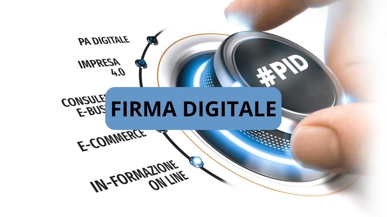 FIRMA DIGITALE