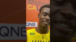 Delano Kennedy is feeling a lot better now....