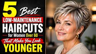5 Best Low-Maintenance Haircuts for Women Over 60 That Make You Look Younger