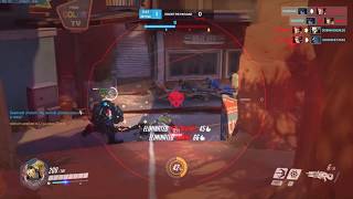 Overwatch - widow - bending bullets