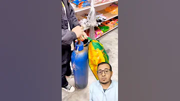 أغرب طريقة تعبئة بالونات الهيليوم محمودرستم Asmr 
