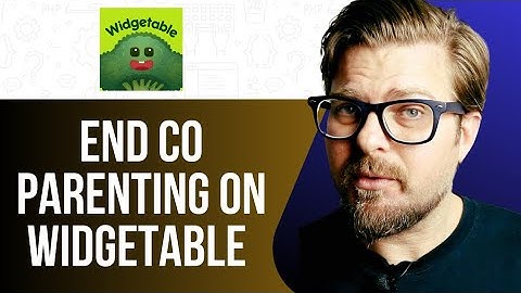 How to End Co-Parenting on Widgetable -2025