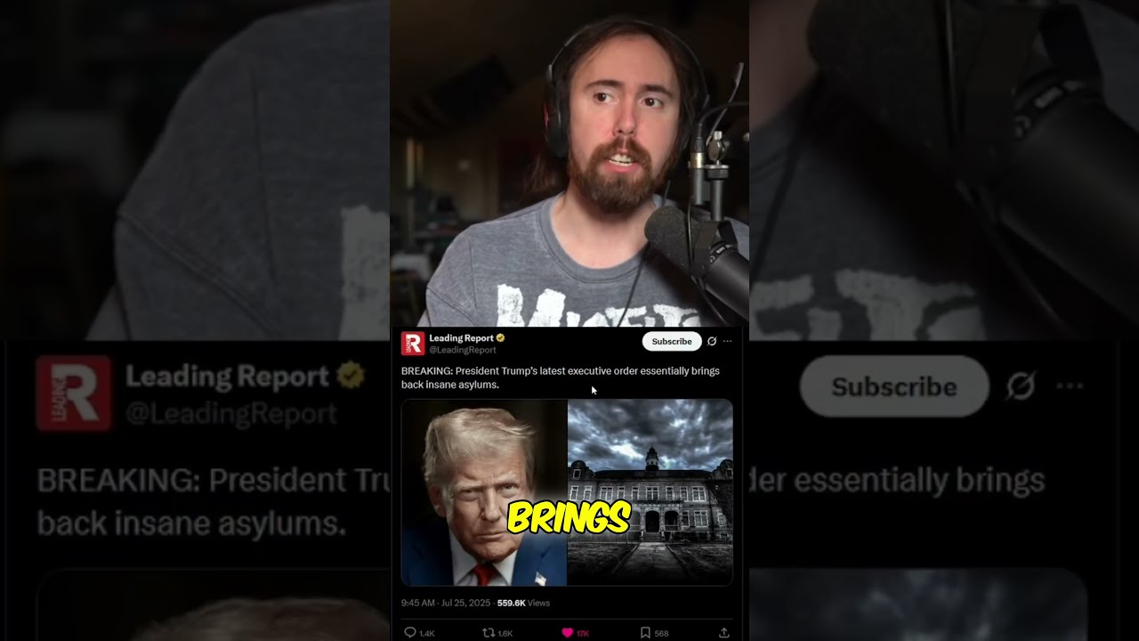 Mental Asylums Are Back Asmongold