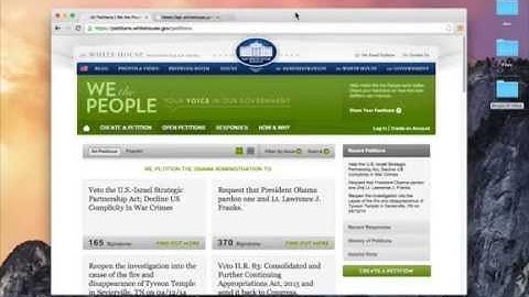 Hacking with Swift Project 7 – Whitehouse Petitions