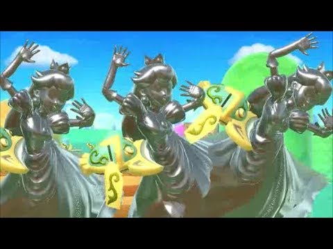 スマブラSP　メタルピーチ　手前やられ