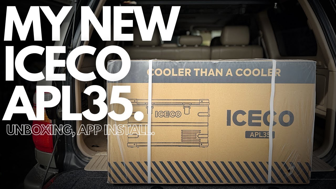 ICECO APL35 Smart Fridge Unboxing & App Setup | How the ICECO App Works.