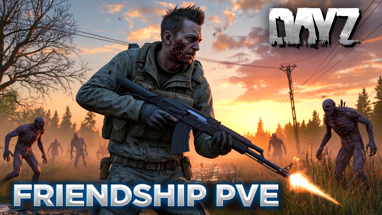 DAYZ | ПРОМО | FRIENDSHIP PVE | СЕРВЕР С КВЕСТАМИ И НАВЫКАМИ