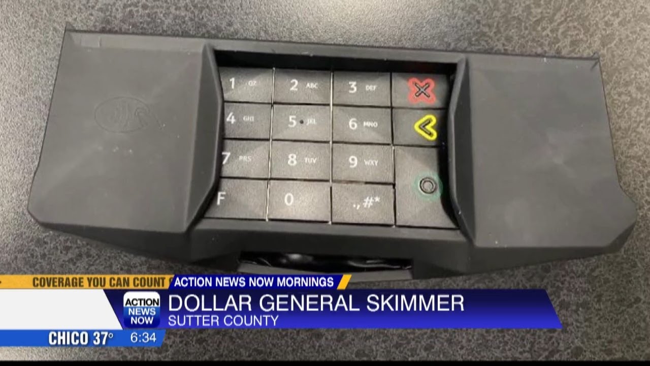 Card skimmer found at Dollar General in Live Oak - YouTube
