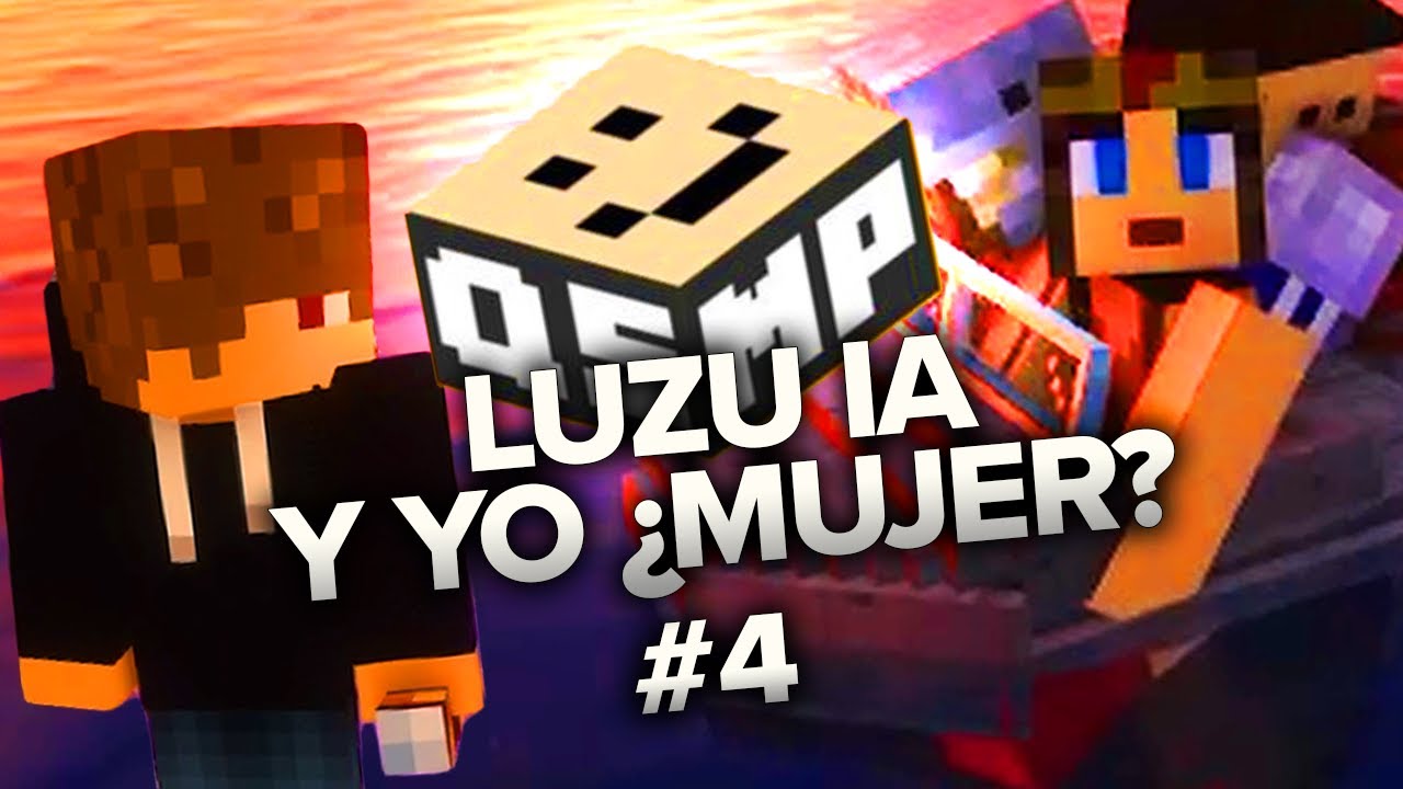 LUZU ahora ES UNA IA y YO ME HAGO PASAR POR MUJER 🙍🏻‍♀️ #4 | QSMP 🌍 | Maximus