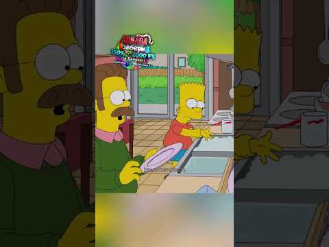 Перевоспитание от Фландерса ☠️ #animatedtvseries #simpsons #симпсоны #лучшиемоменты #shorts