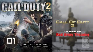 Call Of Duty 2 | Episode 01: Red Army Training | No Commentary
