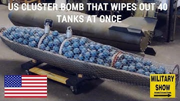 THIS US CLUSTER BOMB WIPES OUT 40 TANKS AT ONCE | CBU 150 | Armed Forces Press