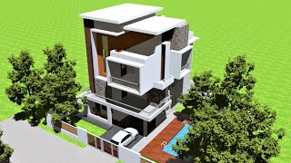 Multi Storey  Modern House Floor Plan Tour  || 2020 screenshot 5