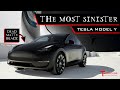 Most Sinister Tesla Model Y Performance with Dead Matte Black & Window Tint