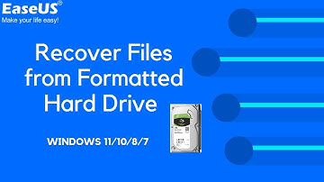 How to Recover Files from Formatted Hard Drive in Windows 11/10/8/7 - EaseUS
