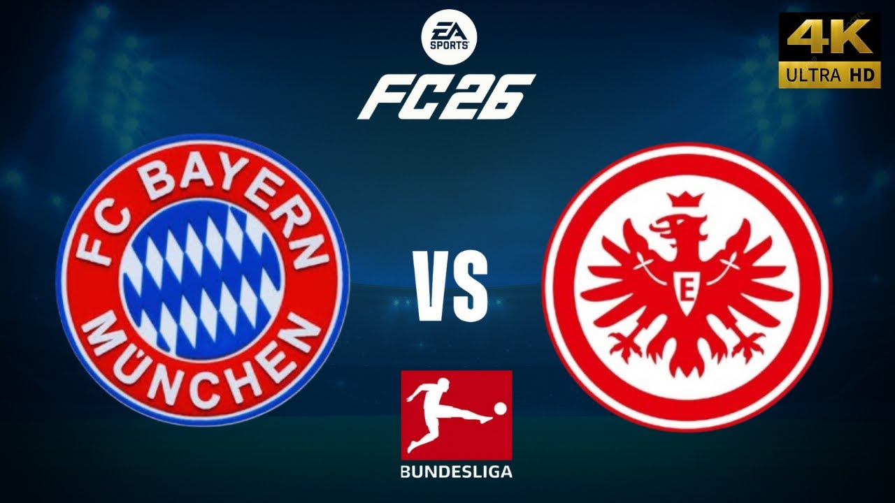 FC 26 - Bayern Munich vs Eintracht Frankfurt - Bundesliga 25/26 Full Match - PC [4K60]