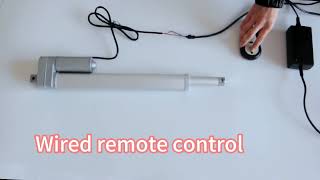 LA14 linear actuator 12V 5mm/s 300mm stroke 4000N