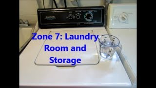 Laundry Room and Storage Zone Cleaning | Spring Cleaning