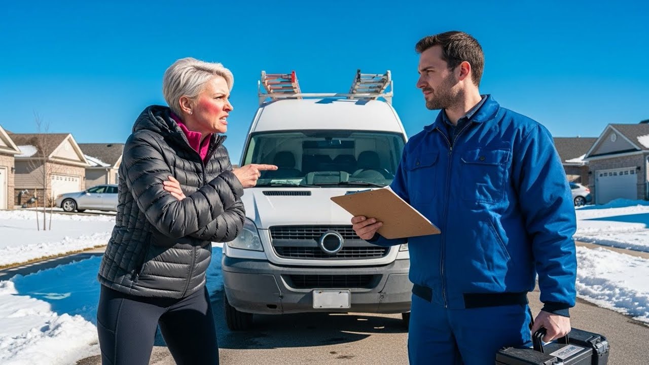 HOA Karen Blocked My Repair Van, So I Let Her System Break And House Freeze