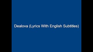 Once Mekel - Dealova (Lyrics With English Subtitles)