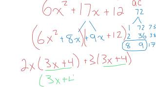 Factoring All types