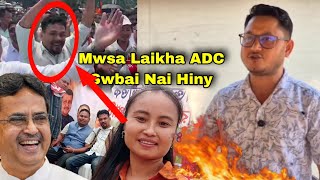 ADC Swbai Nai Hinoy Mwsa Laiwo Tiprasa rok 🫵|| Tamo ni bagui BJP Khwlai Tiprasa rok 