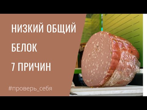 Видео: 7 причин НИЗКОГО БЕЛКА. Анализы. Ошибки питания