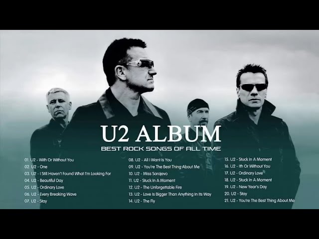 U2 Greatest Hits - Best Songs Of U2 - U2 Full Album 2021 class=