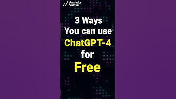 Three easy ways to use GPT 4 free ⚡️
