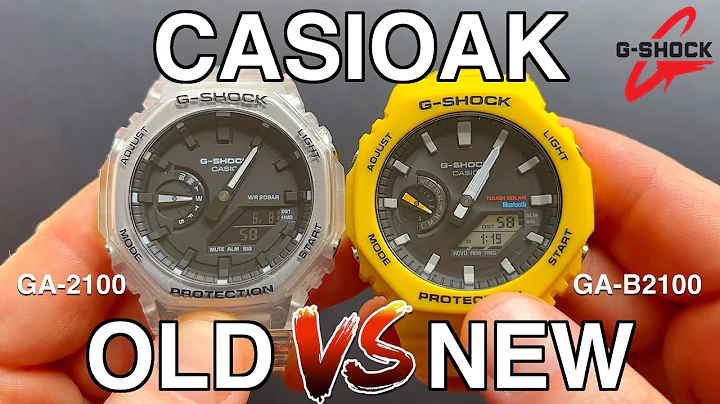 Casio GA-2100 vs GA-B2100 🥊 CasiOak Comparison - What Has Changed? 👀 Best Solar Bluetooth G-Shock