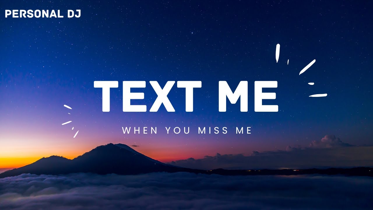 Text Me When You Miss Me” | Lo-Fi Song | Official Song 2025