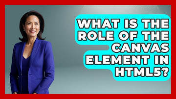 What Is the Role of the Canvas Element in HTML5? | Simple HTML Studio News