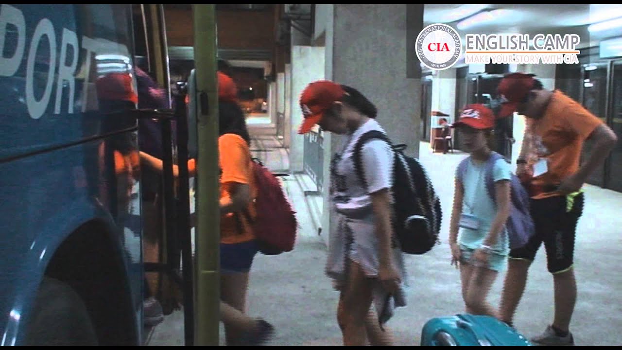 CIA English Camp Students Arrival / CIA영어 캠프 학생들 도착 / 米中央情報局(CIA)英語キャンプ学生到着 /CIA英国阵营学生到来