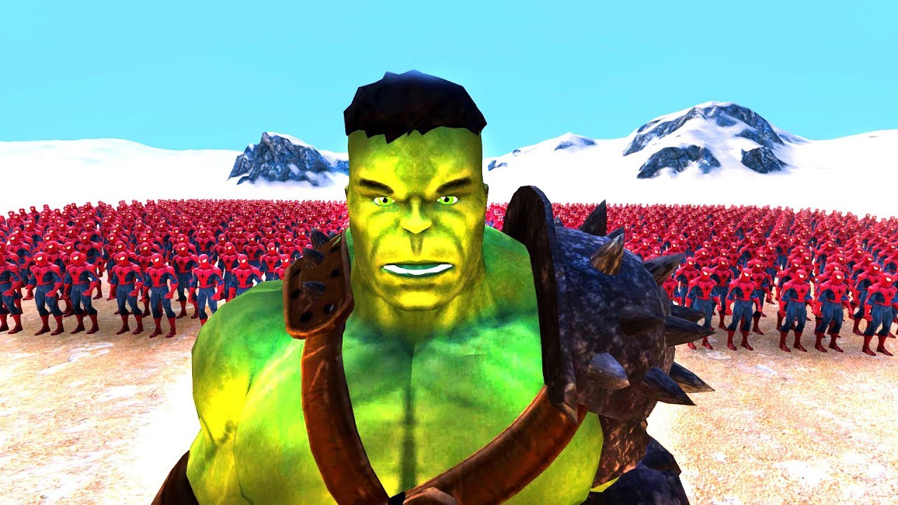 ÖRÜMCEK ADAM VS HULK 😱 - Ultimate Epic Battle Simulator