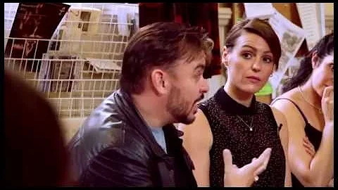 Suranne Jones at Actor Tribe with Lee Boardman and...
