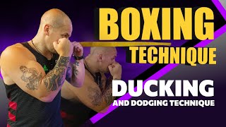 Boxing Ducking and Dodging Technique, Step-by-Step Guide.