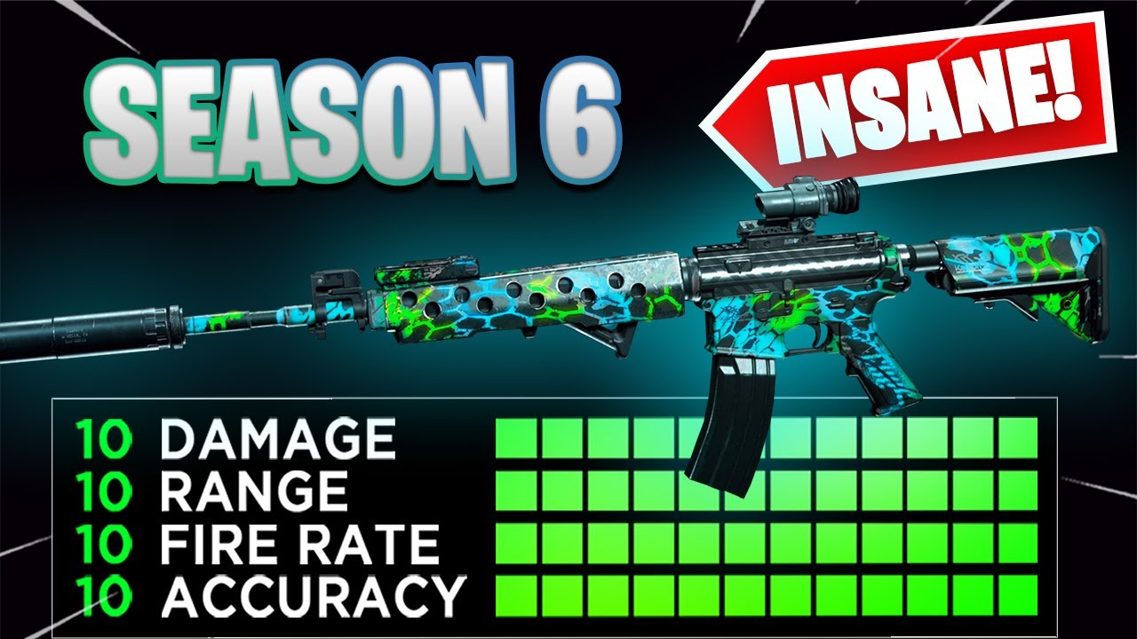 the BEST GUN in WARZONE SEASON 6! META M4A1! (Modern Warfare Warzone