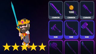 VỊ VUA MẠNH NHẤT VỚI THANH GƯƠM TRUYỀN THUYẾT 9999 DAME - HeadHunters io - Top Game Android, Ios screenshot 3