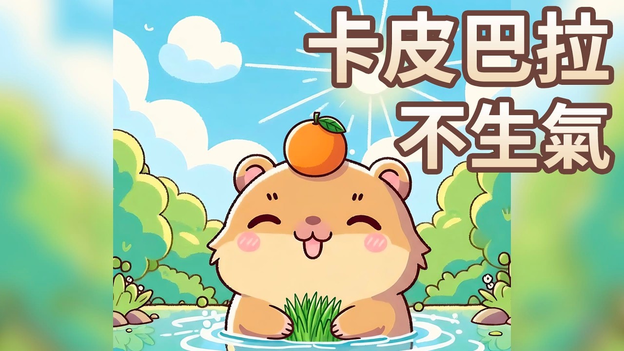 【 佳佳老師說故事 】EP235《 卡皮巴拉不生氣 》｜兒童故事繪本｜幼兒睡前故事