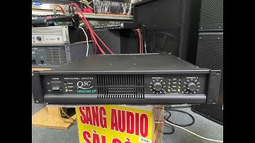 Chi Tiết Nội Thất Đẩy QSC Powerlight 2.0 Mới Về Tại Sang Audio
