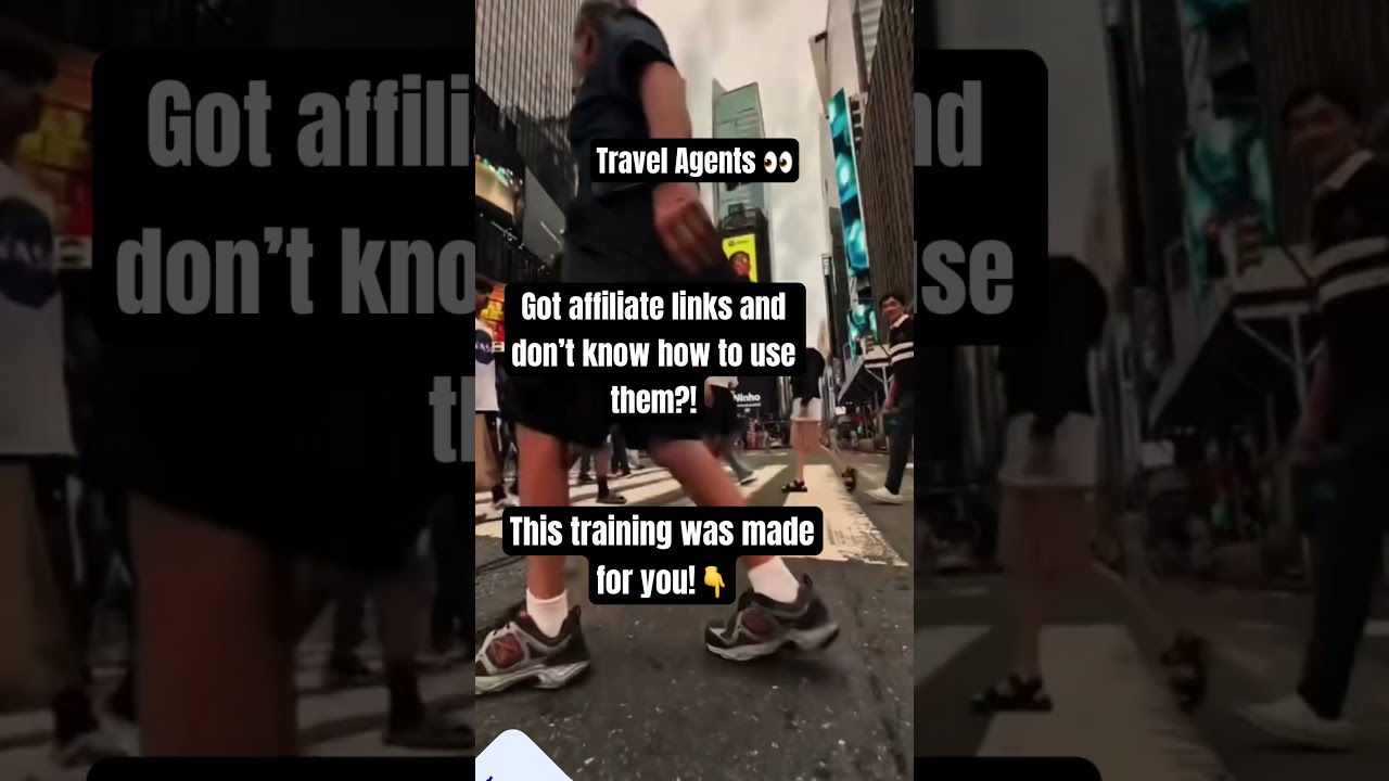 Travel agents 👀 STOP posting affiliate links with no strategy… let’s fix that tonight 💸✈️