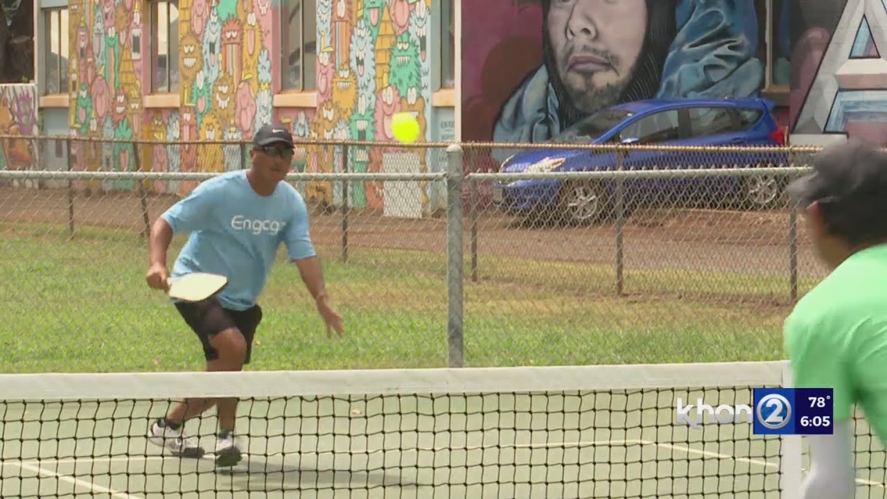 Oahu pickleballers More designated courts needed YouTube