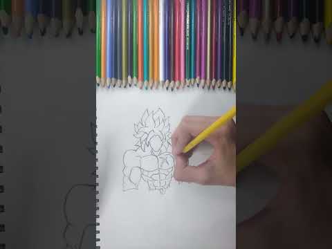 como dibujar a Broly fácil y sencillo paso a paso - YouTube