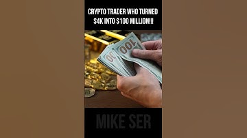 Crypto Trader Who Turned $4K Into $100 Million #shorts #shortsvideo #trader #success